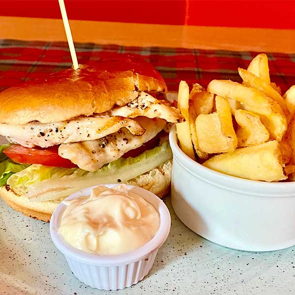 BQA LUNCH SUPPER CLUB  - Chicken Burger