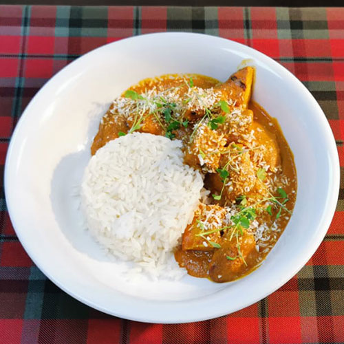 Chicken Coconut Cardamom Curry